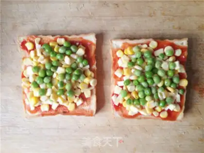 Make Toast pizza step 4