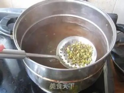 Make Honey green bean soup step 3
