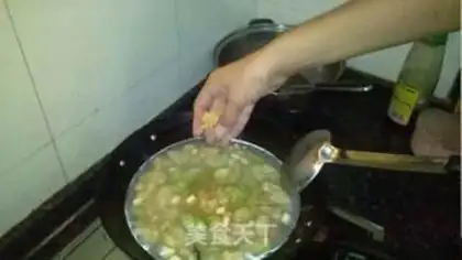 Make Apricot smelt and tofu soup step 9