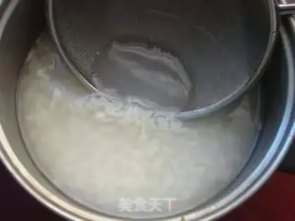 Make Pumpkin rice step 1