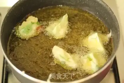 Make Tien Yu fantasies green pepper step 11