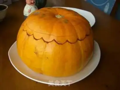Make Pumpkin rice step 6
