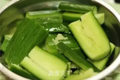Make Shoot the cucumber step 2