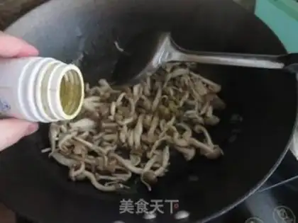 Make Crab mushrooms and cabbage step 6