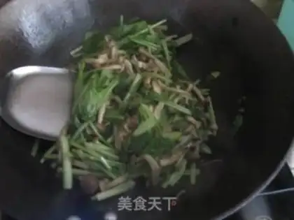 Make Crab mushrooms and cabbage step 10