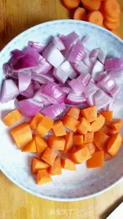 Make Cream beef soup step 2