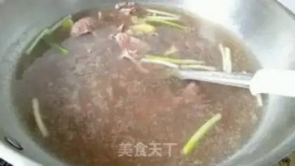 Make Cream beef soup step 4