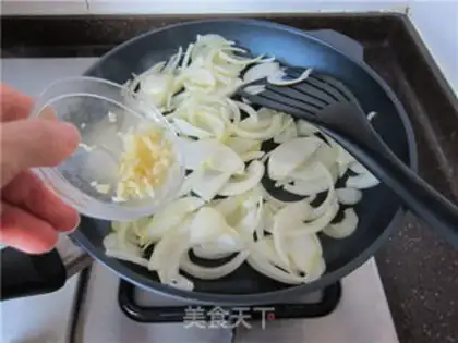 Make Sesame onions step 2