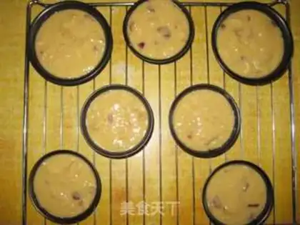 Make Banana cranberry marfin step 10