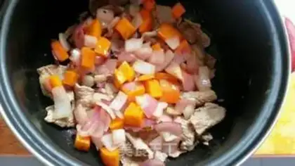 Make Cream beef soup step 10