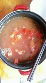 Make Cream beef soup step 12