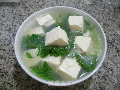 Make Roach sprouts and tofu soup step 9