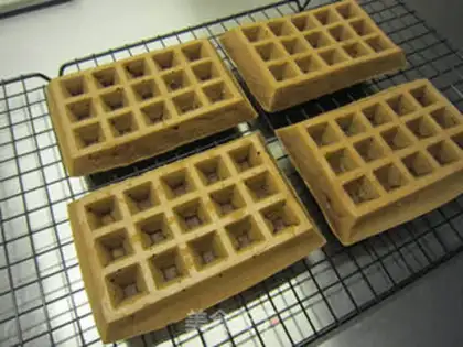 Make Coco waffles step 9