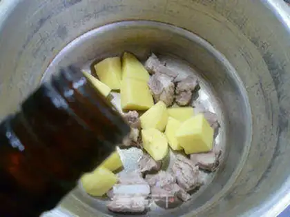 Make Crab willow potato steak soup step 3