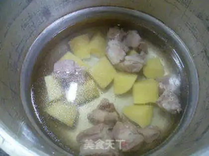 Make Crab willow potato steak soup step 4