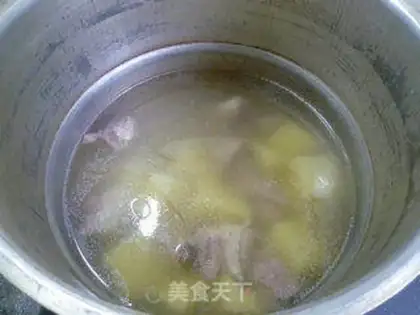 Make Crab willow potato steak soup step 6