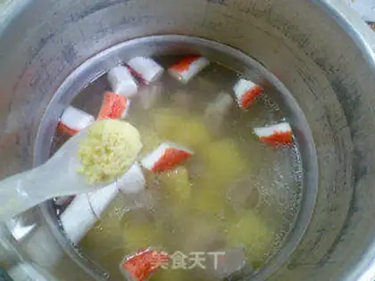 Make Crab willow potato steak soup step 9