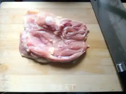 Make Chicken leg mushroom salad step 0