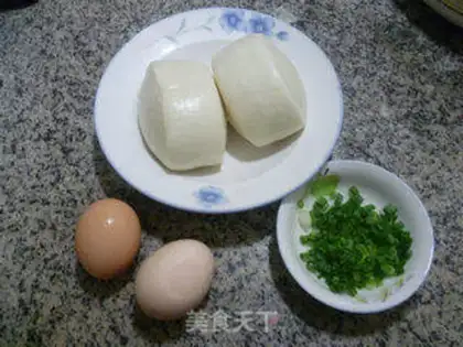 Make Egg buns step 0