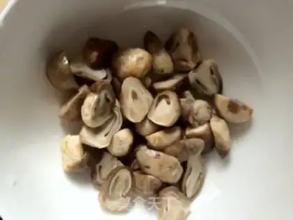 Make Chicken leg mushroom salad step 3