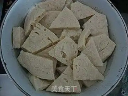 Make Cream pretzel tofu step 7
