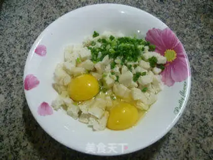 Make Egg buns step 3