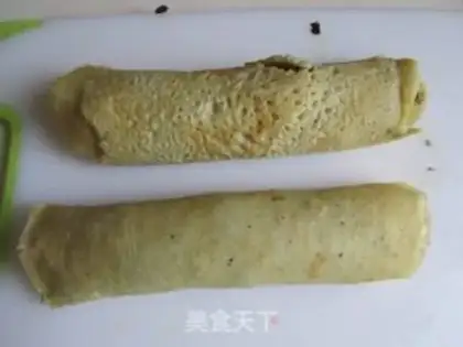 Make A groceries snowcake step 13