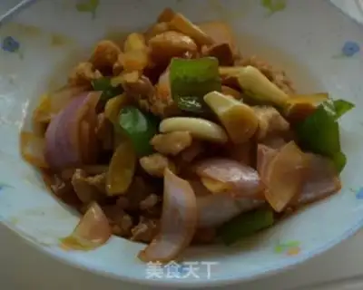 Make Onion fried meat rice step 10
