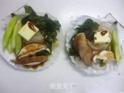 Make Japanese butter scallops step 4