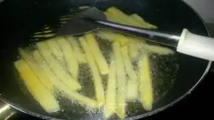 Make French fries step 7