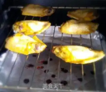 Make Curry chicken wings step 5