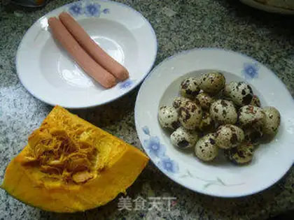Make Pumpkin eggs step 0