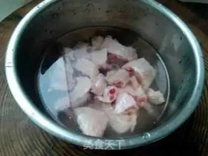 Make Mushroom chicken steam step 1