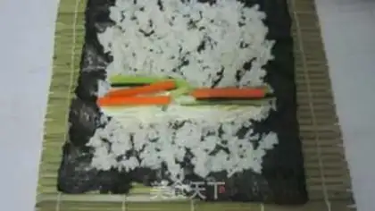 Make Sushi rolls step 5
