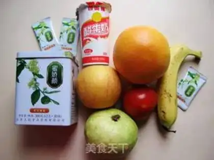 Make Yogurt and fruit step 0
