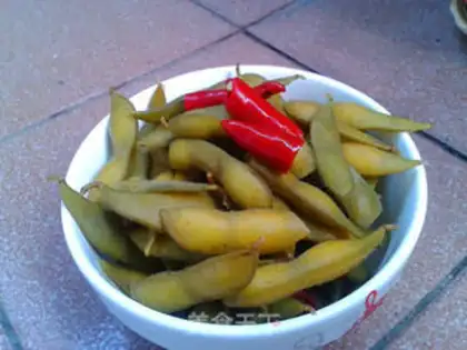 Make Five saline beans step 2