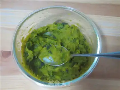 Make Pumpkin bean cake step 1