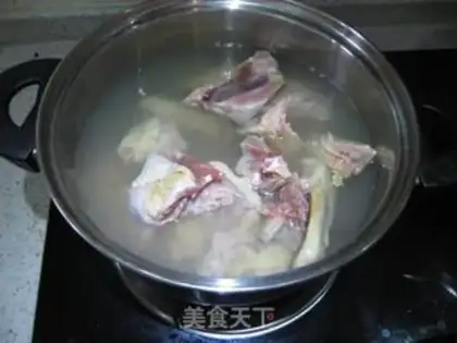 Make Pork soup step 1