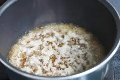 Make Japanese little silver fish step 2