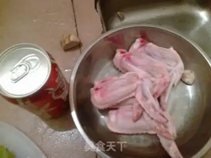 Make Vanilla Coke chicken wings step 0