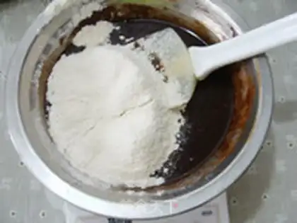 Make Chocolate brownie step 3