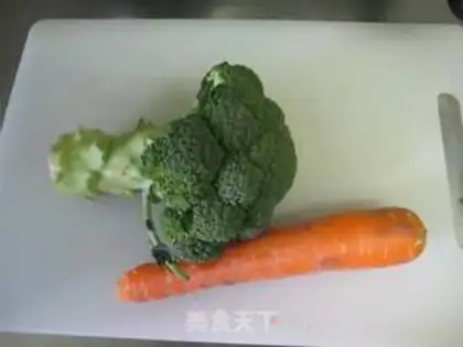 Make Clear the broccoli step 0