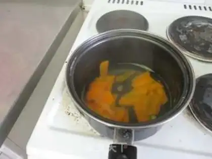 Make Clear the broccoli step 4