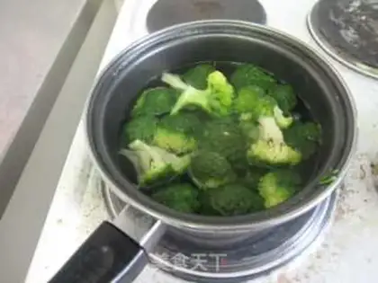 Make Clear the broccoli step 5
