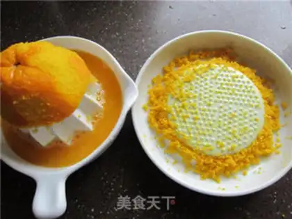 Make Sweet orange pumpkin step 2
