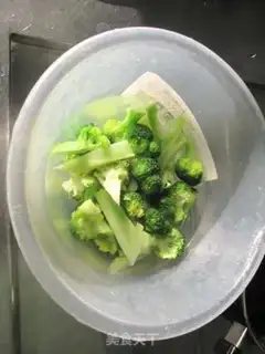 Make Clear the broccoli step 7