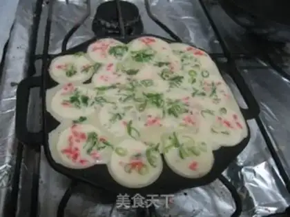 Make octopus burning step 3
