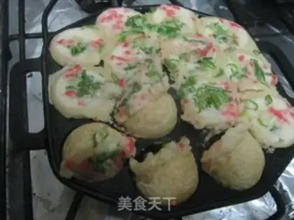 Make octopus burning step 4