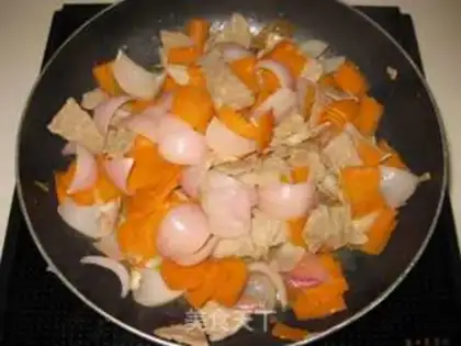 Make Carrot onions step 7