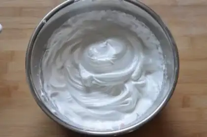 Make Cherry yogurt cake step 6